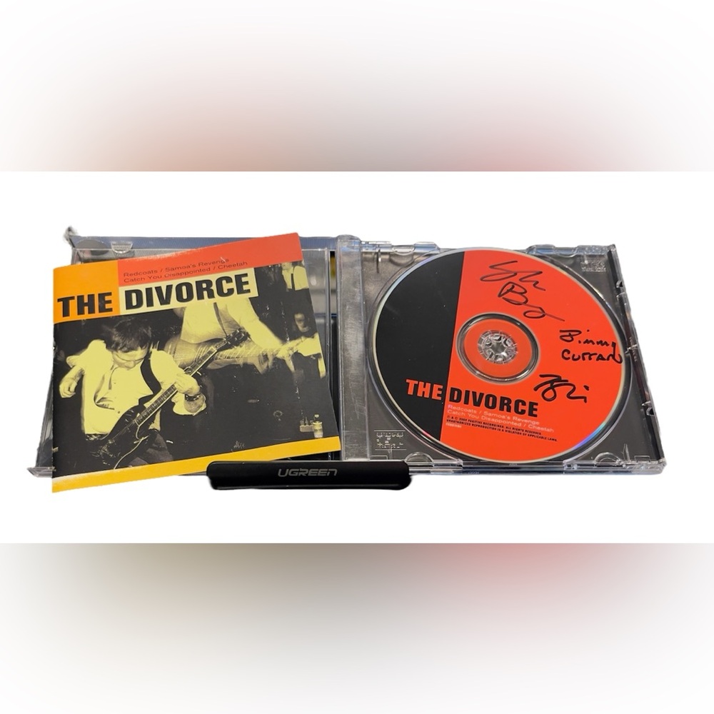 🎵 THE DIVORCE - Autographed EP CD (2003) | Rare Alt-Rock Collectible 🎵